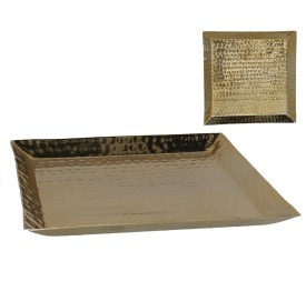 PLATO DECORATIVO 25X25X2CM -ALUM