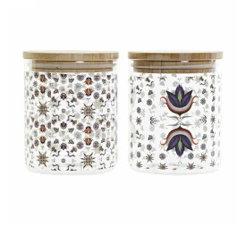 BOTE BOROSILICATO 10X10X12,5 700 ML, AZULEJOS 2 SU