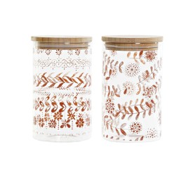 BOTE BOROSILICATO BAMBU 10X10X17 1000 2 SURT.