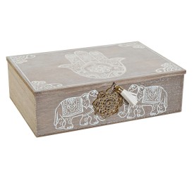 CAJA INFUSIONES MDF 24X16X7 DECAPE NATURAL