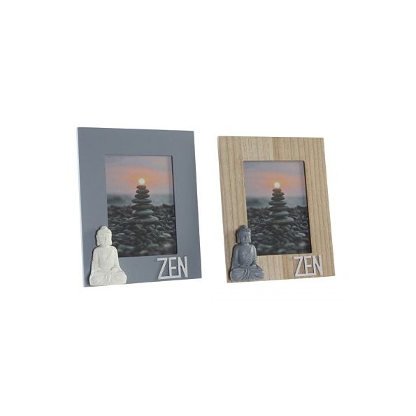 MARCO FOTO 15X20 MADERA RESINA 24X3X29 ZEN 2 SURT.