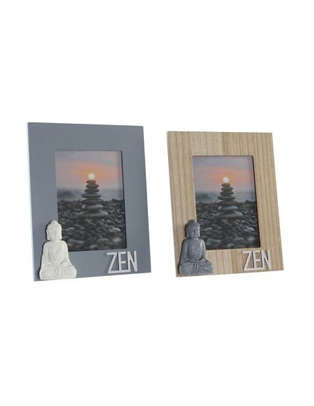 MARCO FOTO 15X20 MADERA RESINA 24X3X29 ZEN 2 SURT.