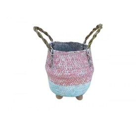 CESTO IND. (16*17*20)(AZUL-ROSA)