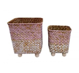 S/2 CESTOS (16*19 / 12*16) (ROSA)
