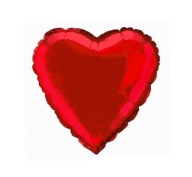 GLOBO CORAZON ALUMINIO 36CM
