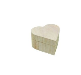 CAJA CORAZON NATURAL M 12x10x7 cm.