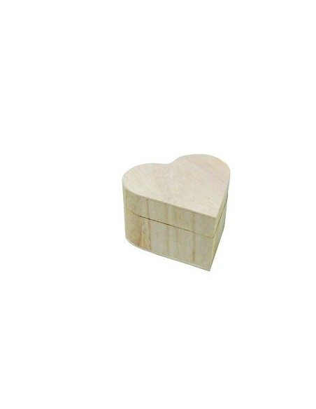 CAJA CORAZON NATURAL L 15x13x8 cm.