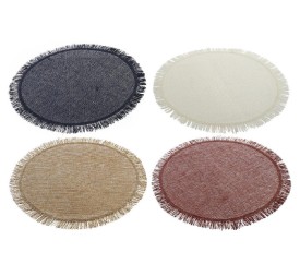 INDIVIDUAL FIBRA 37X37X0,5 FLECOS 4 SURT.
