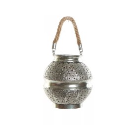 PORTAVELA METAL CUERDA 17X17X19 PLATEADO