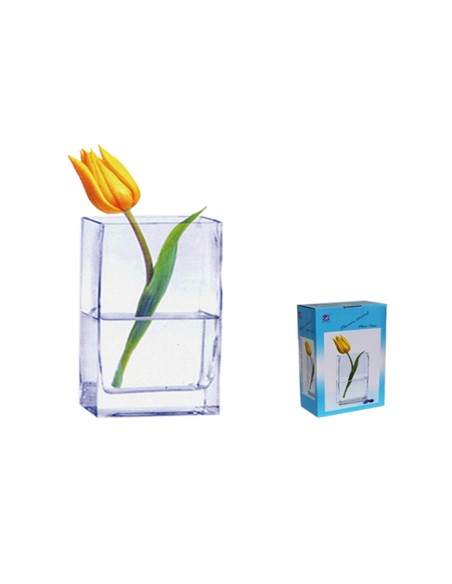 FLORERO CRISTAL 12X6X15CM