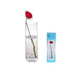 FLORERO CRISTAL RED.10*35M