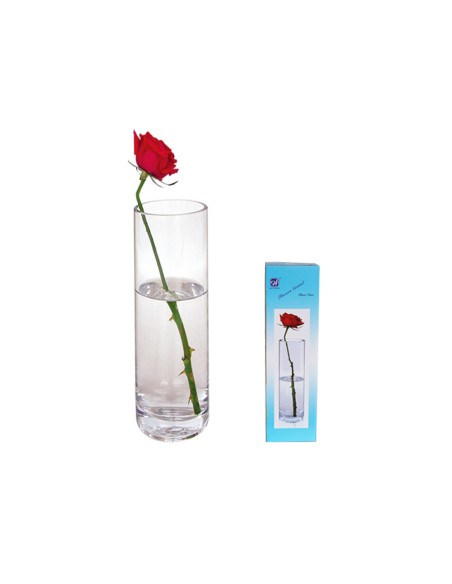 FLORERO CRISTAL RED.10*35M