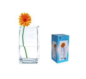 FLORERO CRISTAL 10X10X20CM