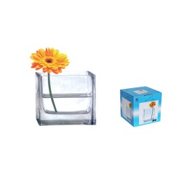 FLORERO CRISTAL 10X10X10CM