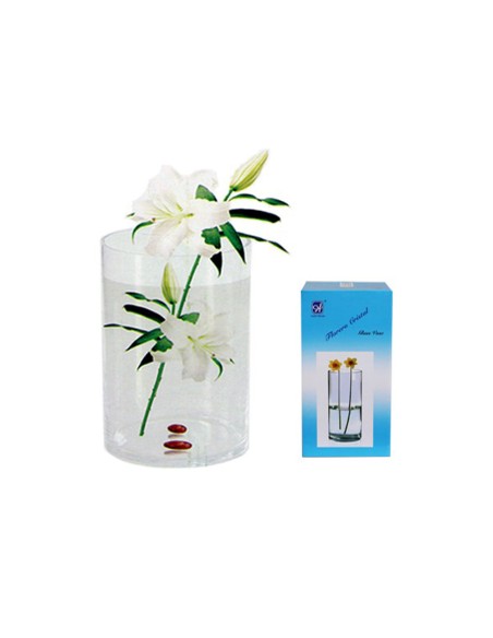 FLORERO CRISTAL 15X30CM