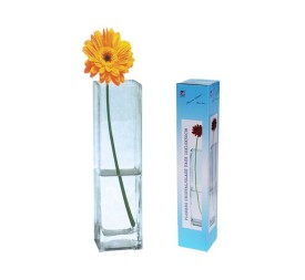 FLORERO CRISTAL 10X10X50CM