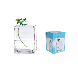 FLORERO CRISTAL 15X15X20CM