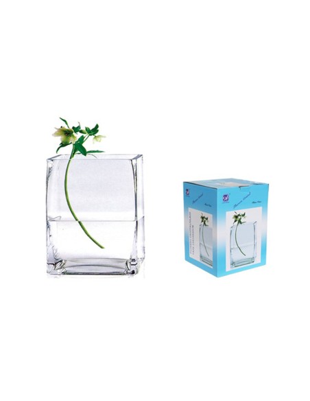 FLORERO CRISTAL 15X15X20CM
