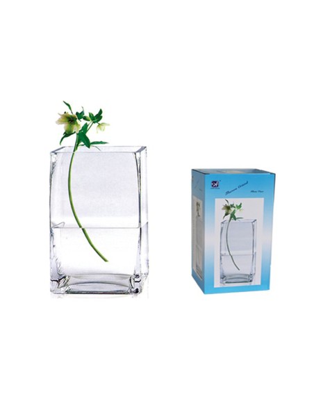 FLORERO CRISTAL 15X15X30CM