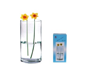 FLORERO CRISTAL R.12*25CM