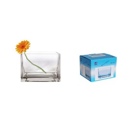 FLORERO CRISTAL 10X8,5X8CM