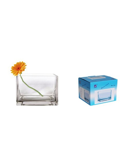 FLORERO CRISTAL 10X8,5X8CM