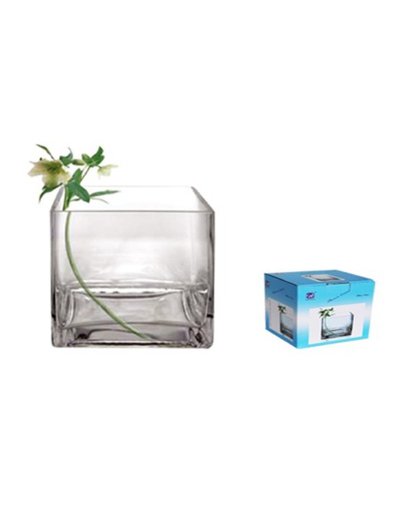 FLORERO CRISTAL 10X8X10CM