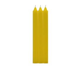 PACK 3 VELAS CIRIO AMARILLO