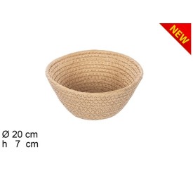 CESTA CUERDA PAPEL NATURAL SIN ASAS
