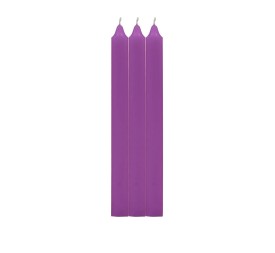 PACK 3 VELAS CIRIO LILA
