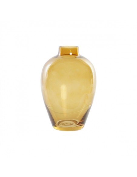 JARRON CRISTAL 10X10X15 AMBAR
