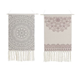 DECORACION COLGANTE ALGODON 50X1X70 FLECO 2 SURT.