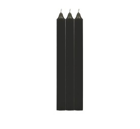 PACK 3 VELAS CIRIO NEGRO