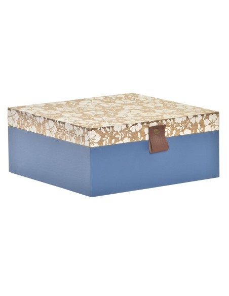 CAJA MDF 21X21X9 AZUL