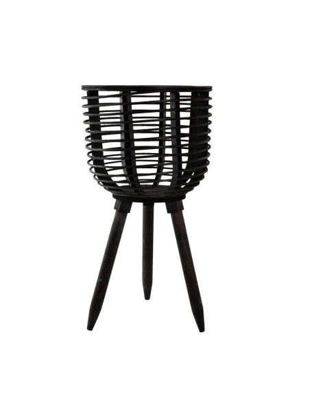 MACETERO MDF 26X26X50 NEGRO