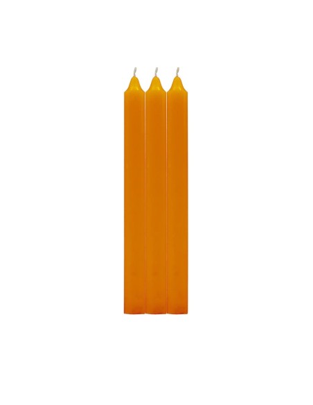 PACK 3 VELAS CIRIO NARANJA PACK 3 VELAS CIRIO NARANJA