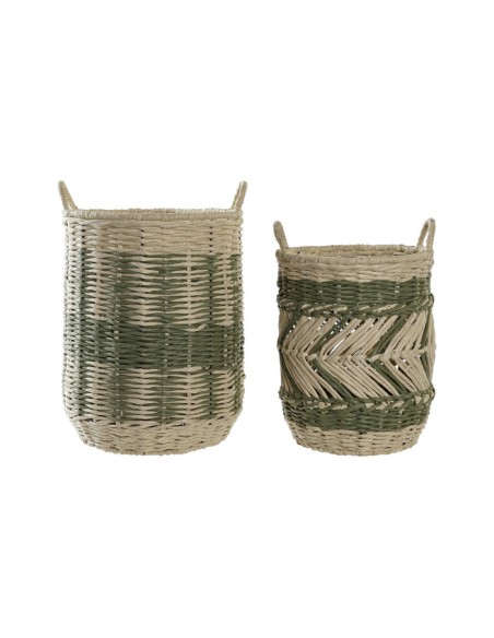 CESTA SET 2 RATAN 32X32X44 NATURAL