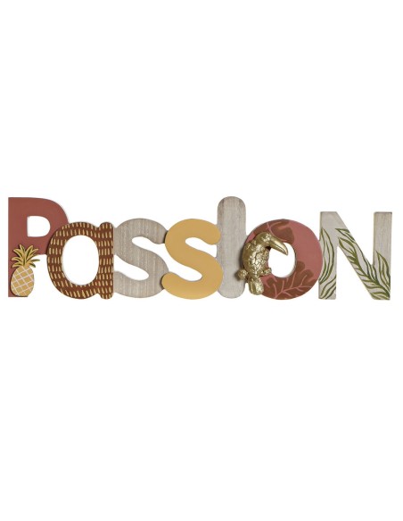 DECORACION MDF 44X4X12 NARANJA