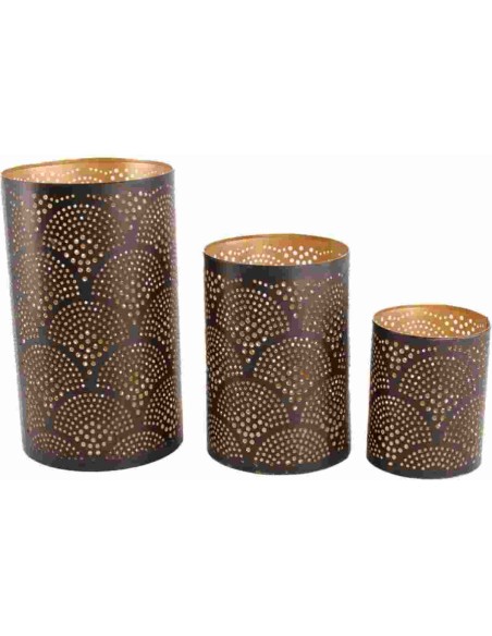 PORTAVELAS METAL 12x18cm