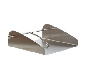 SERVILLETERO INOX 17,5X17,5X6 PLATEADO