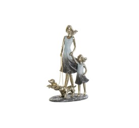 FIGURA RESINA 16X9,5X24 FAMILIA AZUL