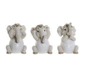 FIGURA RESINA 6,5X6,5X10 ELEFANTE 3 SURT.