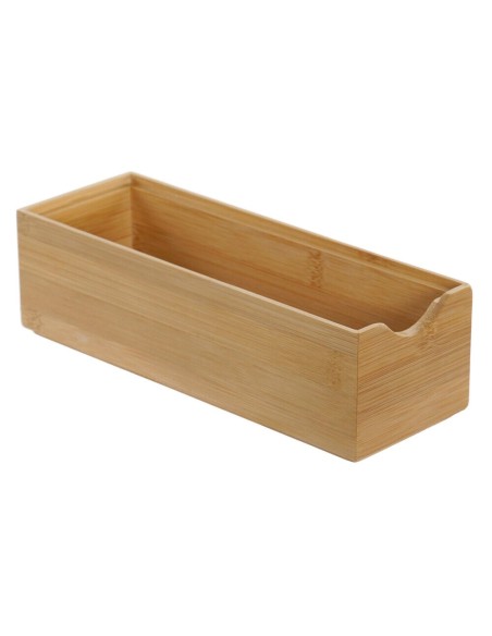 ORGANIZADOR BAMBU 23X8X6,5 CAJON NATURAL