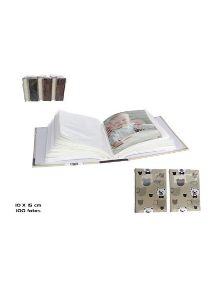 ALBUM OSITOS X100 50 HOJAS 10X15