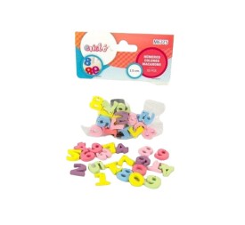 NUMEROS COLORES MACARONS 1.5CM 20PCS