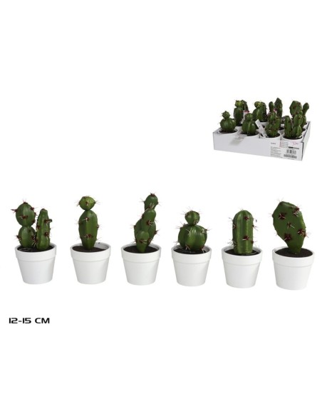 MACETA PLASTICO CACTUS SURT 12-15 CM