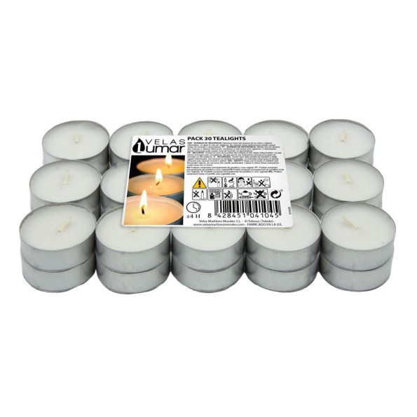 PACK 30 TEALIGHTS 4H