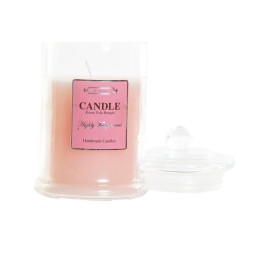 VELA CRISTAL 8X8X15 256 GR, BOTE ROSA