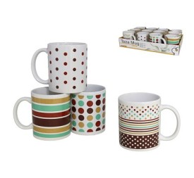 TAZA MUG 330ML DOTS 4 SURTIDOS