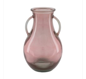 FLORERO VIDRIO RECICLADO  Ø20x32cm